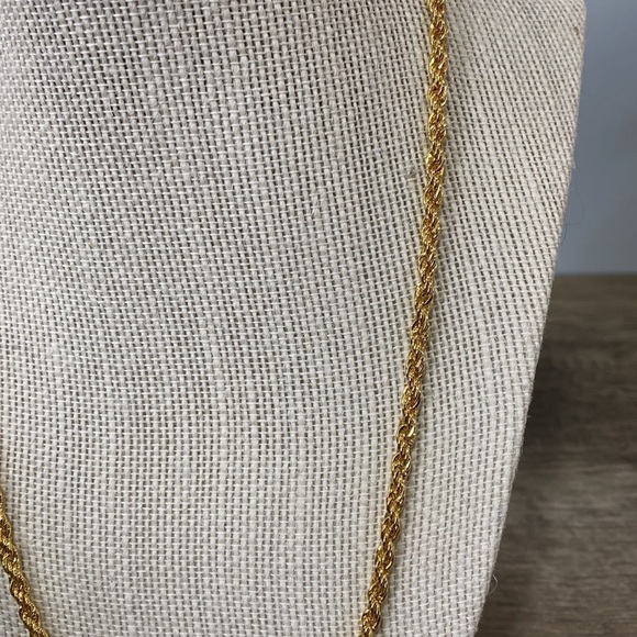 14KGP rope chain - Picture 2 of 4